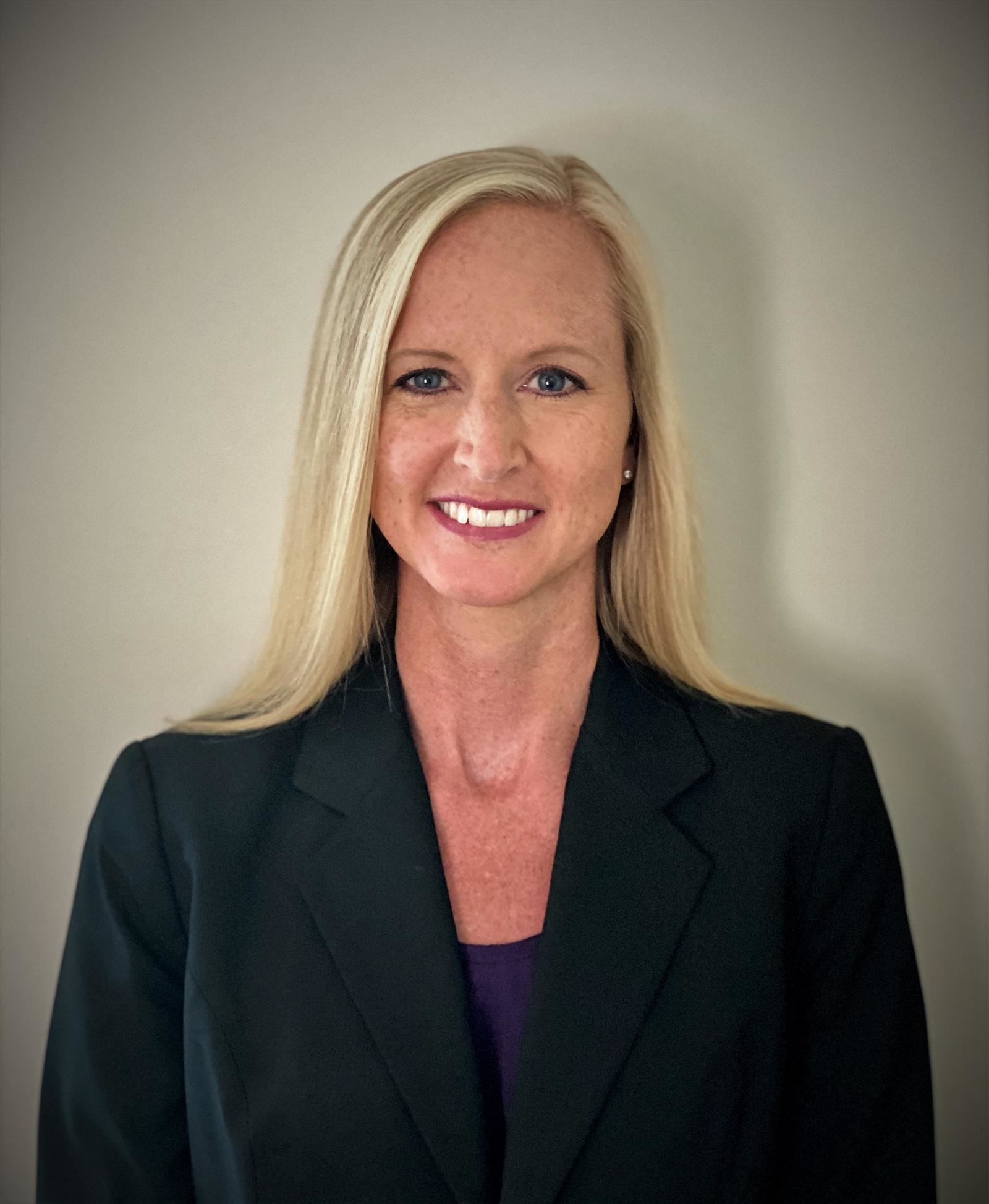 Photograph of Dr. Katherine Hill, the Page High Principal.